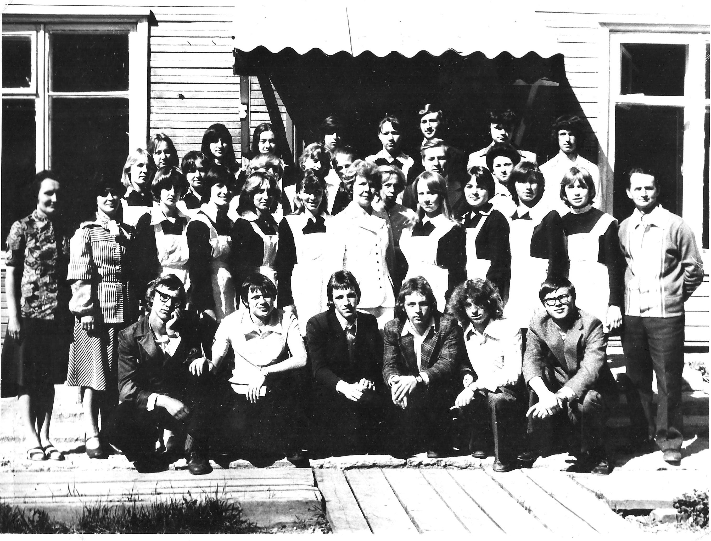 Выпускники Курагинской средней школы 3 1974 года
